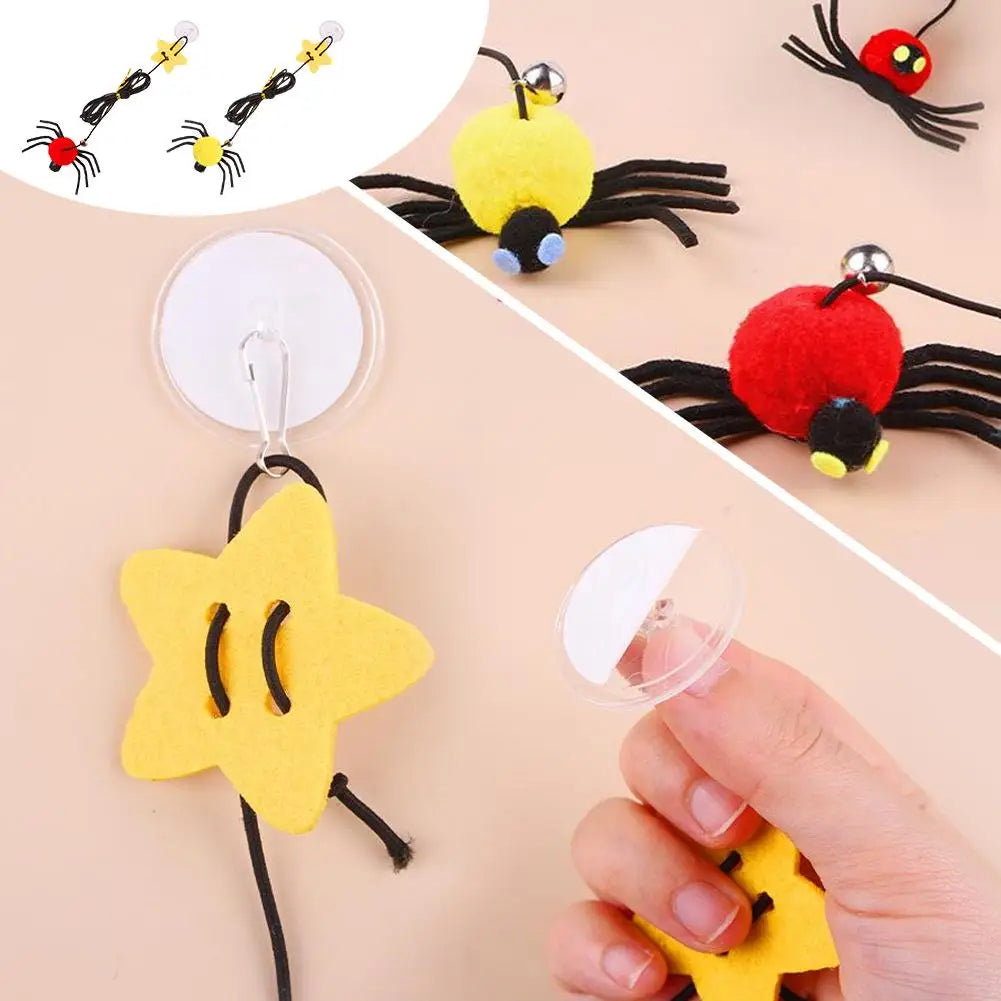 Hanging Cat Toy for Anxiety Relief and Fun Peaceful Pleasures Health and Wellness