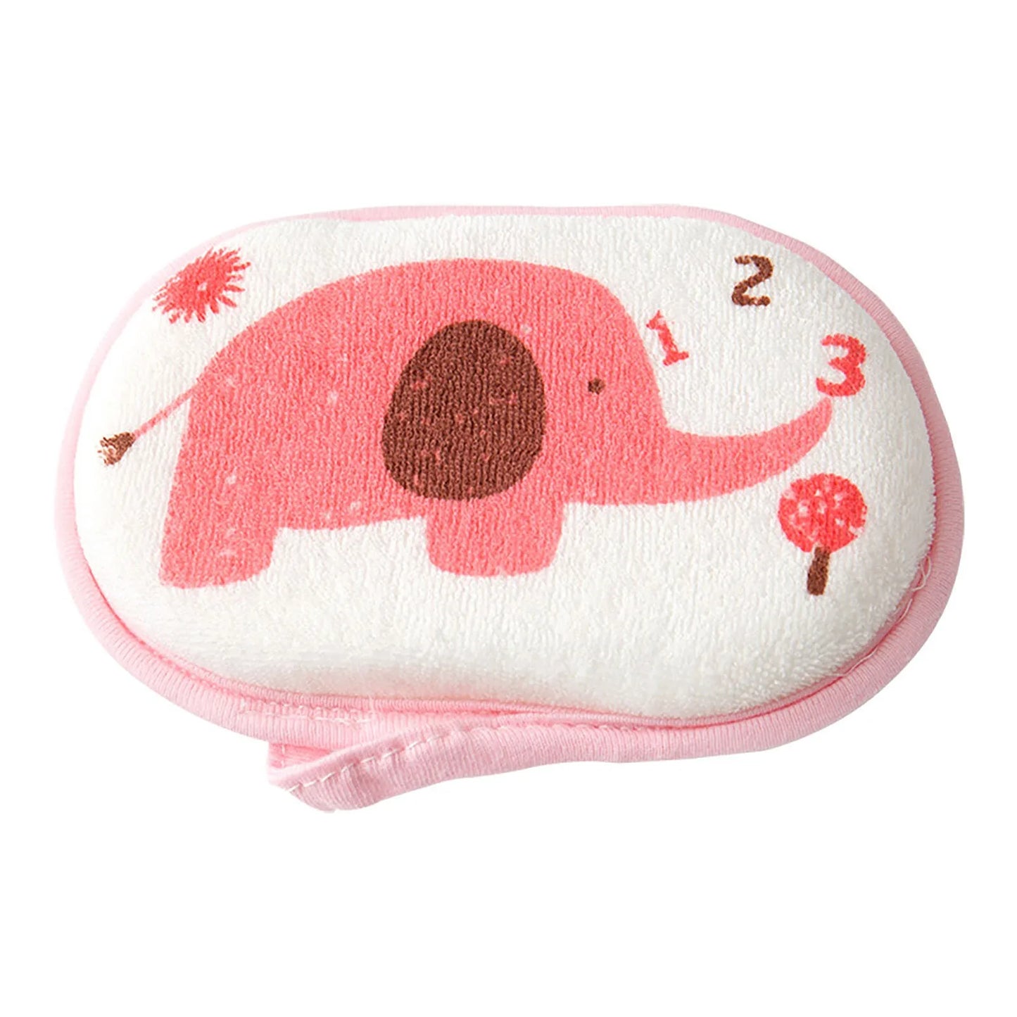 Baby Bath Sponge & Towel | Soft for Newborns & Toddlers