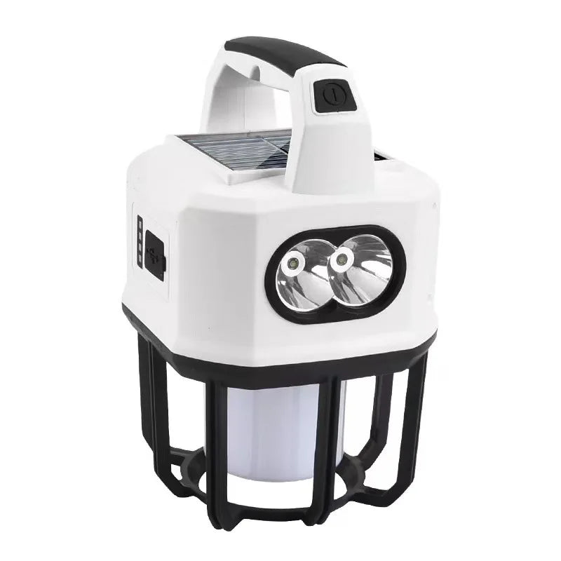 SHINEKNOT Solar Camping Lantern – LED Light & USB Power Bank