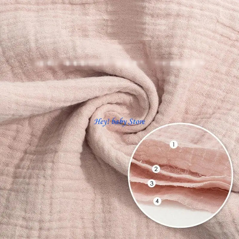 5-Pack Soft Gauze Cotton Baby Washcloths – Absorbent Bath Towels