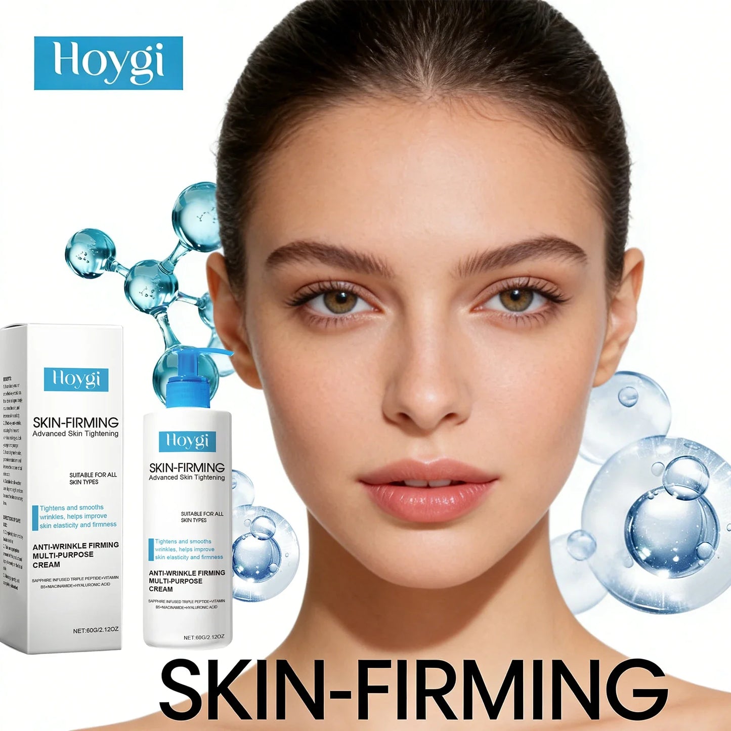 Hoygi Triple Peptide Body Lotion – Firming & Moisturizing Cream