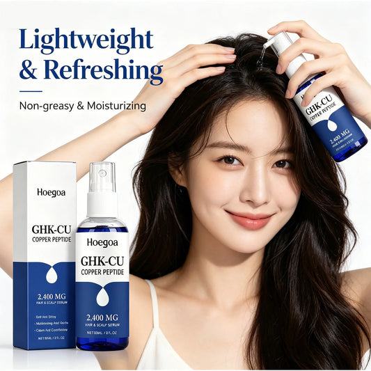Copper Peptide GHK-Cu Hair & Scalp Serum Spray 60ml Hair Scalp Serum Oasis Select 2 PCS