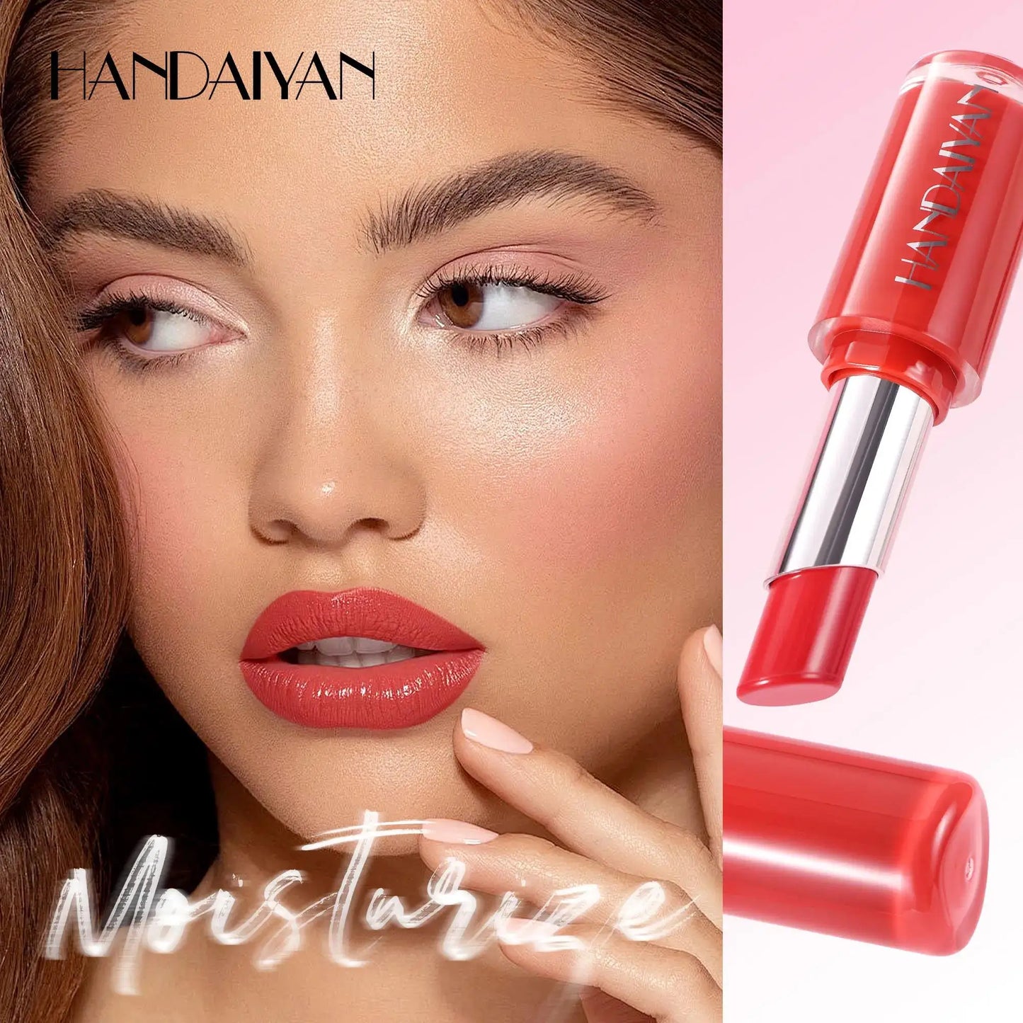 Handaiyan Velvet Matte Lipstick – 8 Colors, Long-Lasting
