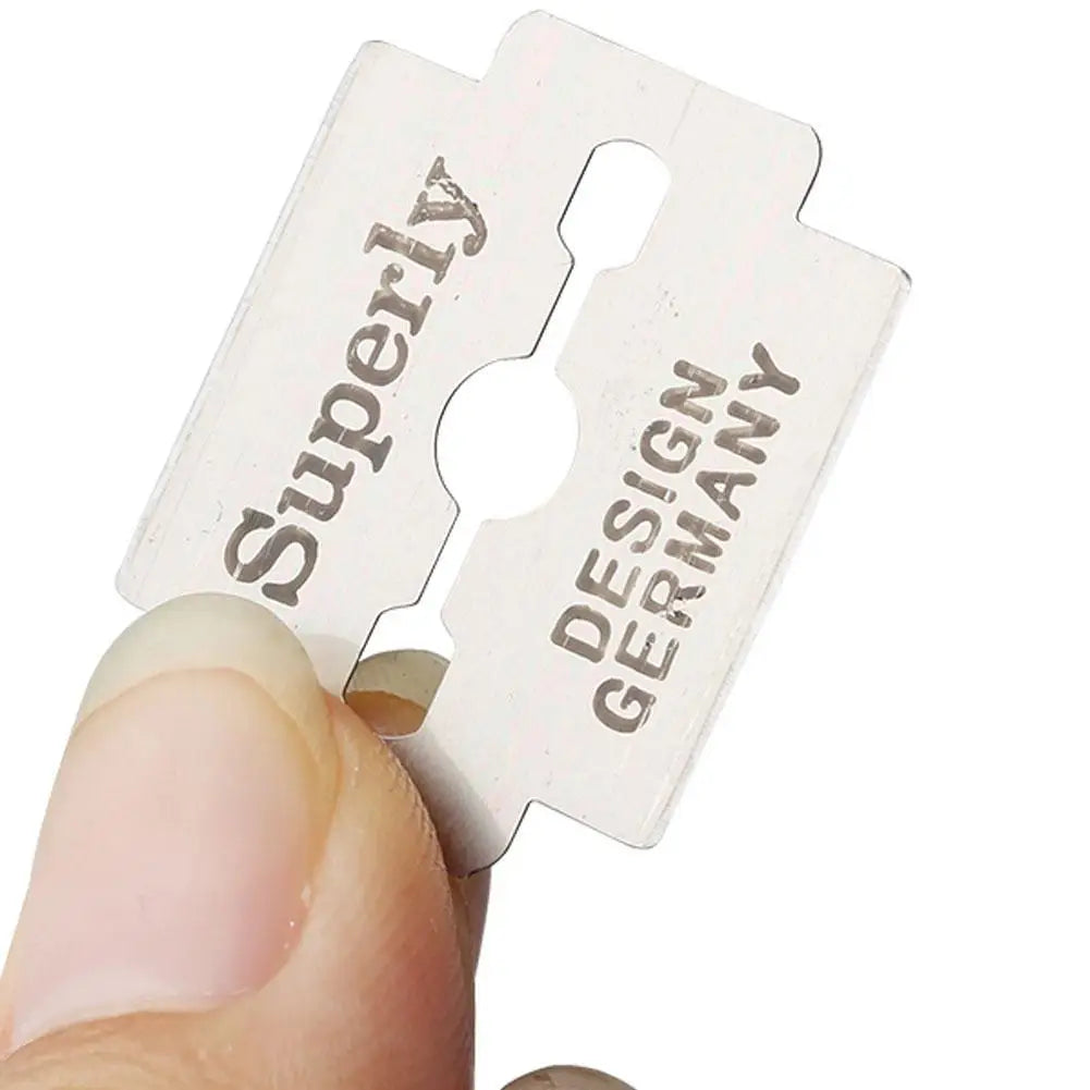 100pcs Steel Pedicure Blades for Skin Removal Peaceful Pleasures Health and Wellness