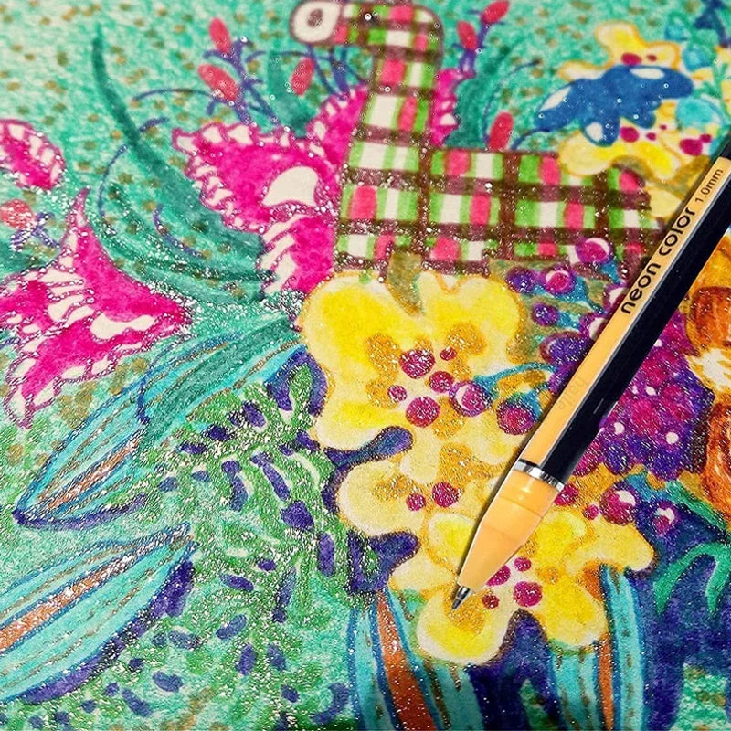 Metallic Glitter Gel Pens 12/24 Colors – Art, Journals & School