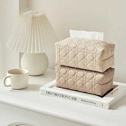 Cartoon Car Seat Tissue Box Holder with Storage Drawers Car Tissue Holder Peaceful Pleasures Health and Wellness