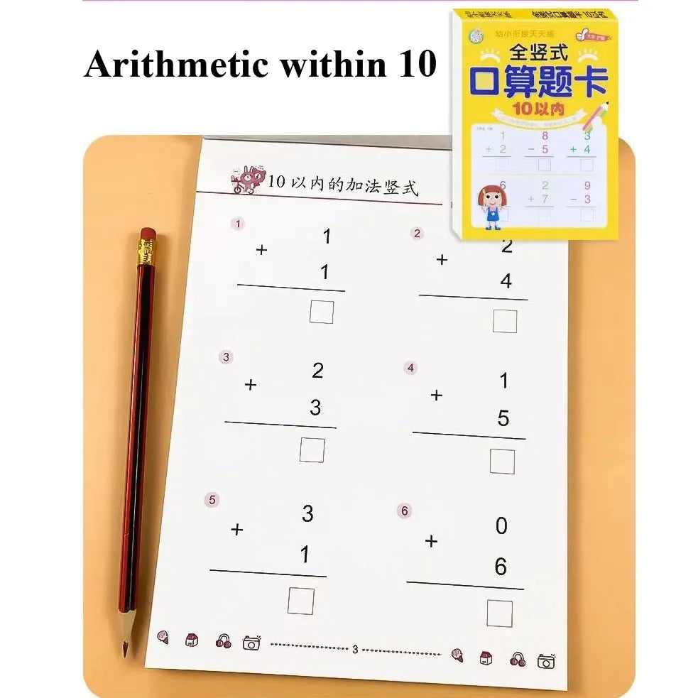 Addition Subtraction Within 100 Maths Workbook Primary School
