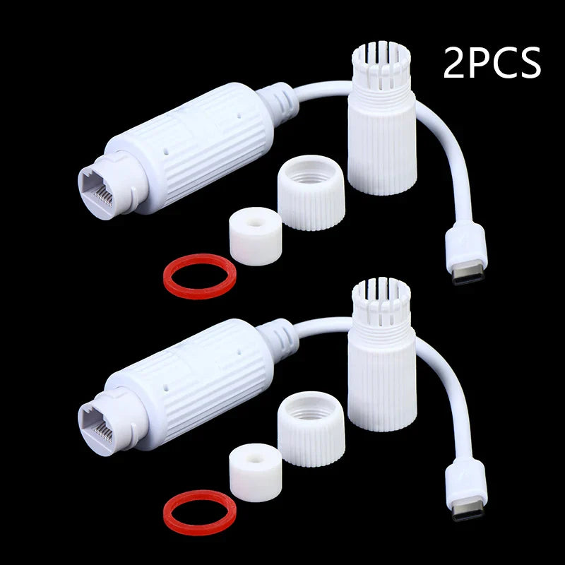 48V PoE Extender Repeater Waterproof RJ45 IEEE 802.3af/at