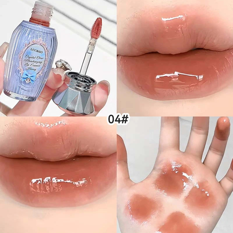 Crystal Clear Moisture Lip Essence Gloss | Mirror Lip Oil Balm