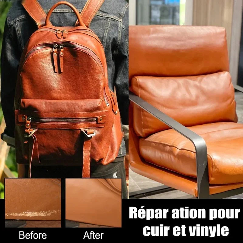 Leather Repair Cream for Scratches & Cracks – Car Seat Sofa