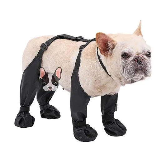 Waterproof Dog Boots | Anti-Slip Paw Protector Small & Medium Dogs Dog Boots Peaceful Pleasures Health and Wellness S China Mainland