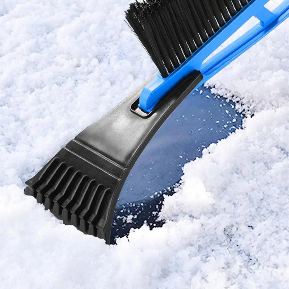 2-in-1 Car Snow Brush & Ice Scraper | Long Handle Winter Tool Car Snow Brush Peaceful Pleasures Health and Wellness