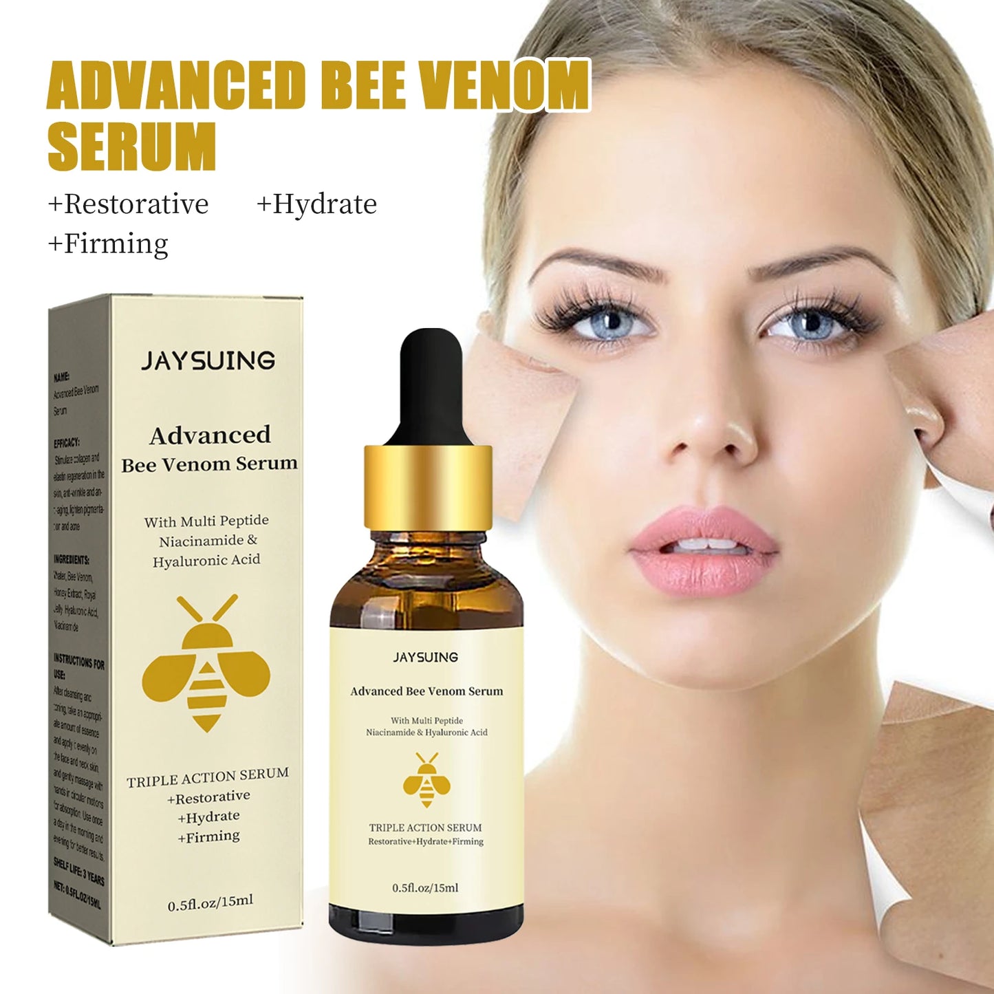 Bee Venom Firming Serum – Anti-Aging, Brightening & Hydrating