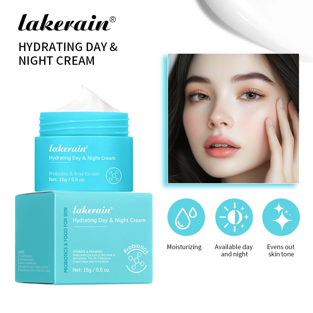 Probiotics Hydrating Cream Long-lasting Moisture Solve Dry Dull Skin Reduce Fine Lines Improve Skin Elasticity Skin Care Product Peaceful Pleasures Health and Wellness CREAM