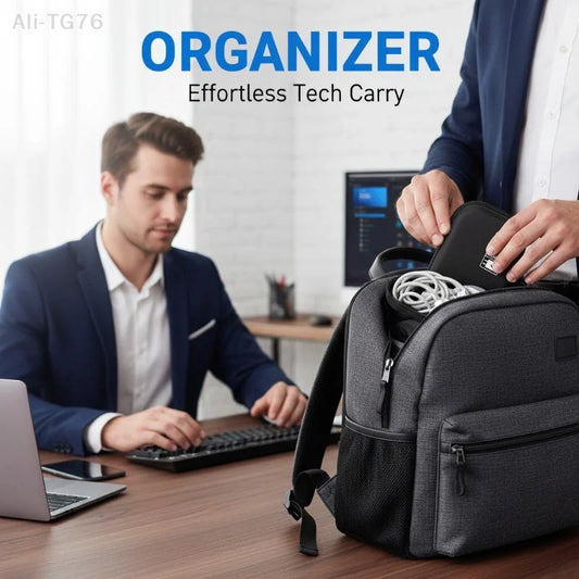 Travel Digital Accessories Organizer Bag | Cables & Chargers Travel Organizer Bag Peaceful Pleasures Health and Wellness