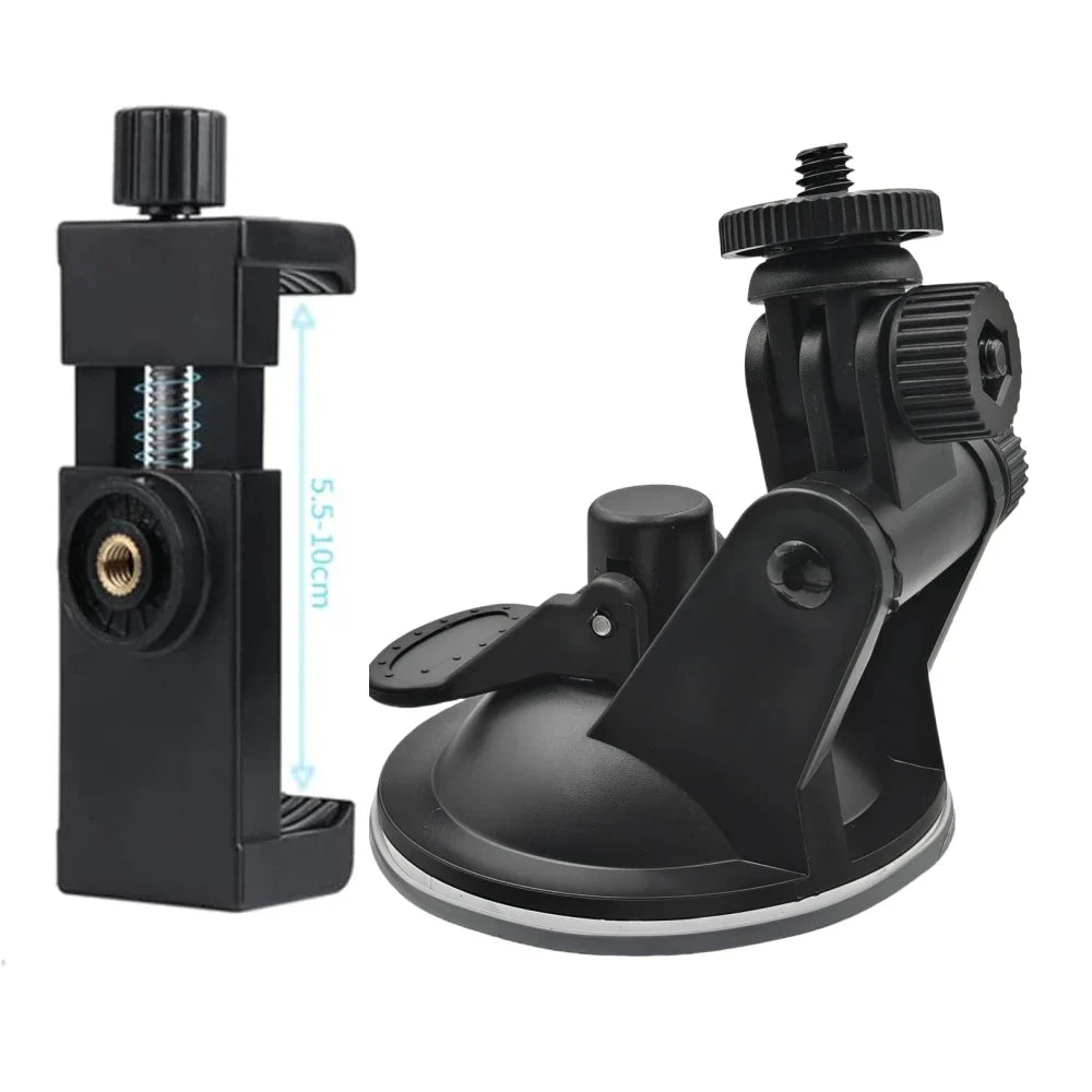 Suction Cup Windshield Mount for GoPro, Insta360 & DJI