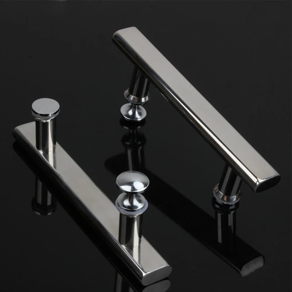 Chrome Shower Door Handle Knob Enclosures Hole Distance
