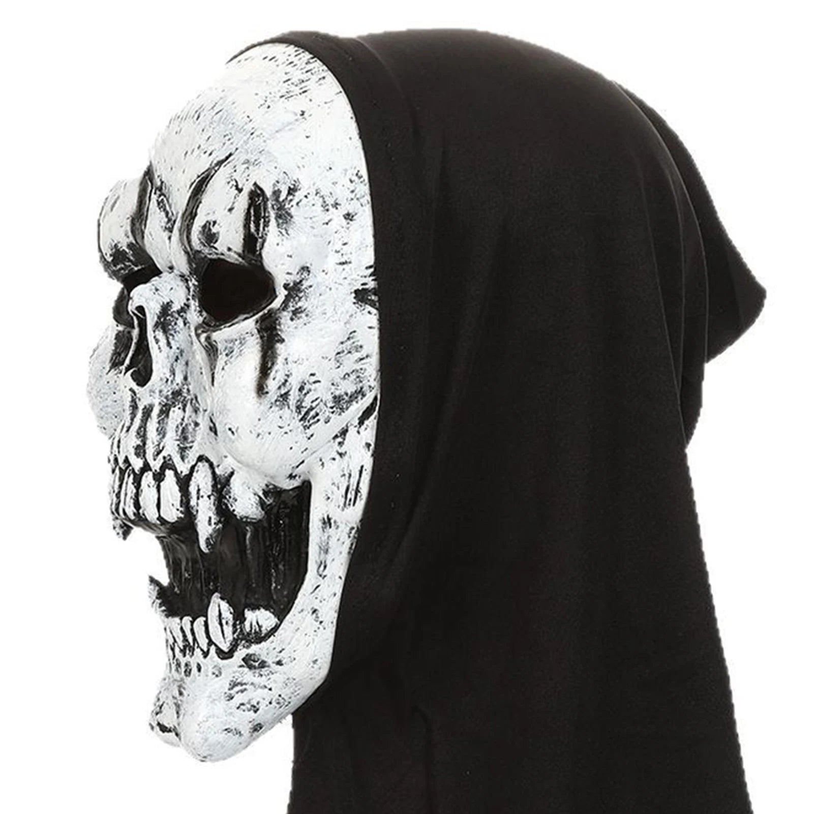Halloween Latex Mask Screaming Zombie Full Head Mask Cosplay Scary Ghost Face Prop for Party Costume Conventions Peaceful Pleasures Health and Wellness