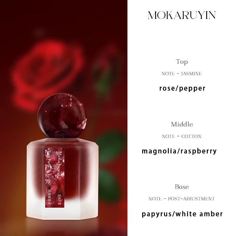 Paris Rose Jasmine Perfume, Fresh Fig Eau De Toilette Master-level Long-lasting Floral Fruity Fragrance Russian Best Selling Peaceful Pleasures Health and Wellness A-Motuo Mist 50ML