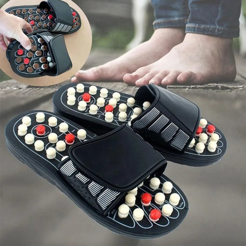 Acupressure Massage Slippers | Reflexology Flip Flops for Men