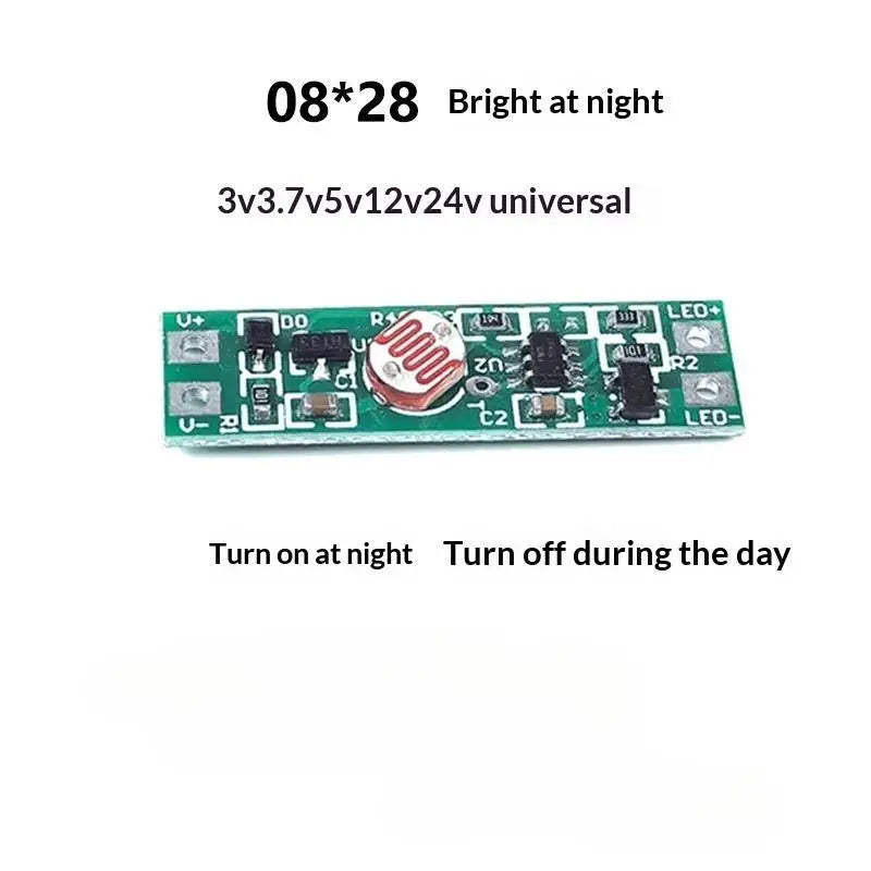 New 8mm Mini Light Sensor Switch Automatically On Light Switch Sensor Photocell Street Lights Switch DC 3V 3.7 V 5V 12V 24V Peaceful Pleasures Health and Wellness A4 0