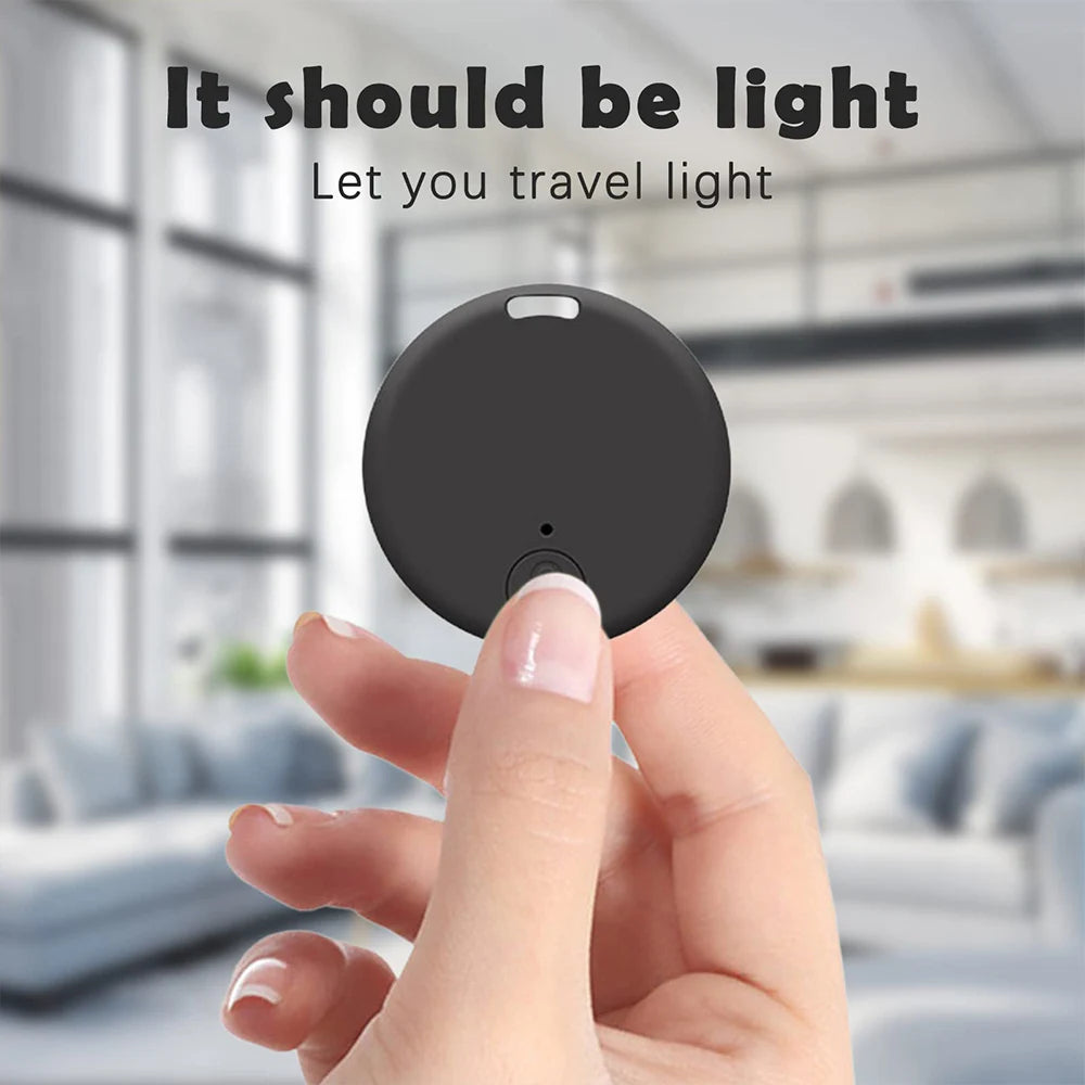Mini GPS Tracker Device Anti-Lost Reminder For Pet Kids Bag Key Wallet Smart Bluetooth Connected IOS/ Android App Finder Locator Peaceful Pleasures Health and Wellness