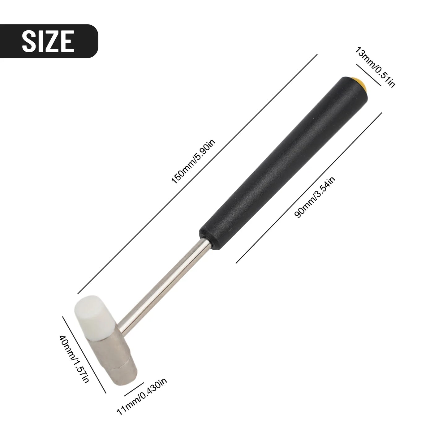 Double-Face Rubber Tap Hammer – Jewelry, Watch & Woodwork Tool