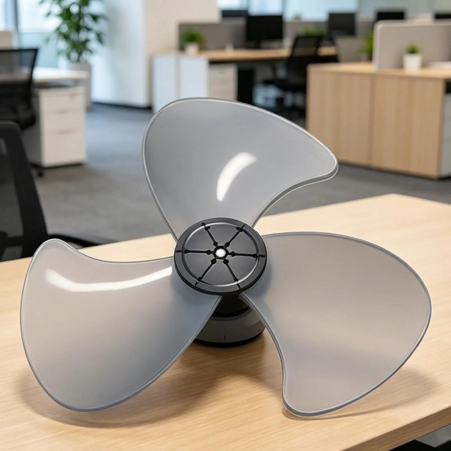 16-Inch Universal Replacement Fan Blades with Nut Cover | 3-Leaf