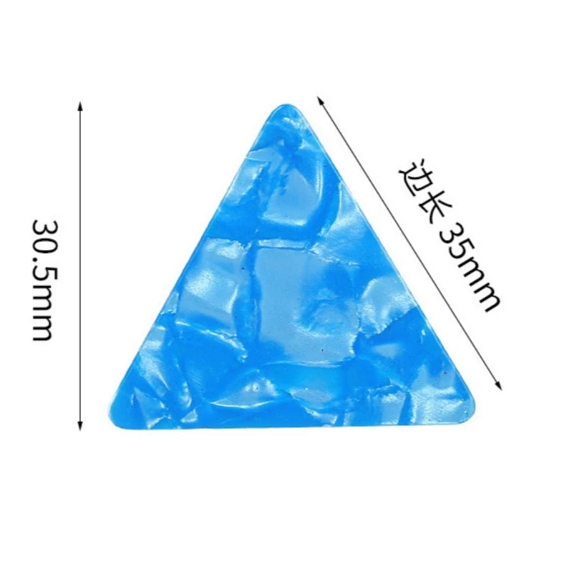 Thickness 0 5 75 Positive Triangle Celluloid Guitar Pick Acoustic