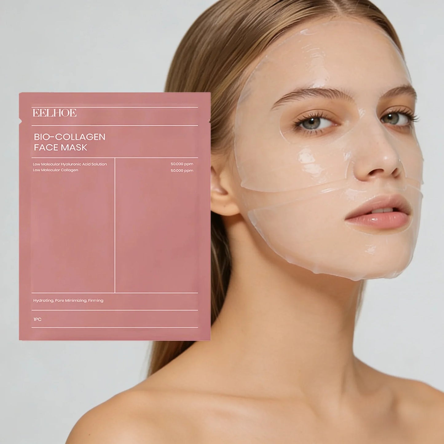 EELHOE Bio Collagen Face Mask – Hydrating & Pore Minimizing