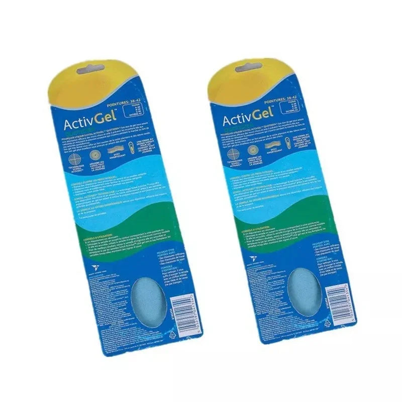 Silicone Non-Slip Gel Soft Sport Shoe Insoles Massaging Insole Orthopedic Foot Care for Feet Shoes Sole Shock Absorption Pads Peaceful Pleasures Health and Wellness