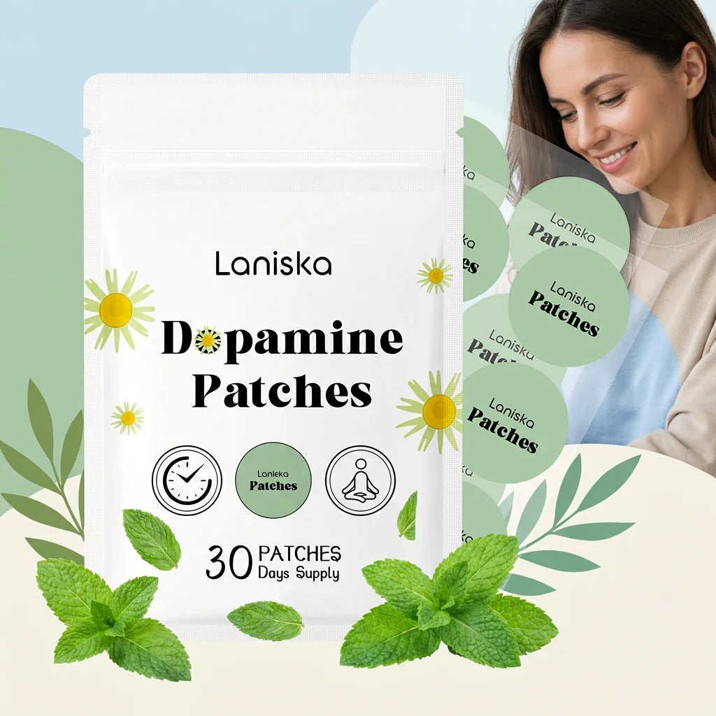 Dopamine Body Patches – Hyaluronic Acid & Mint Herbal Skincare