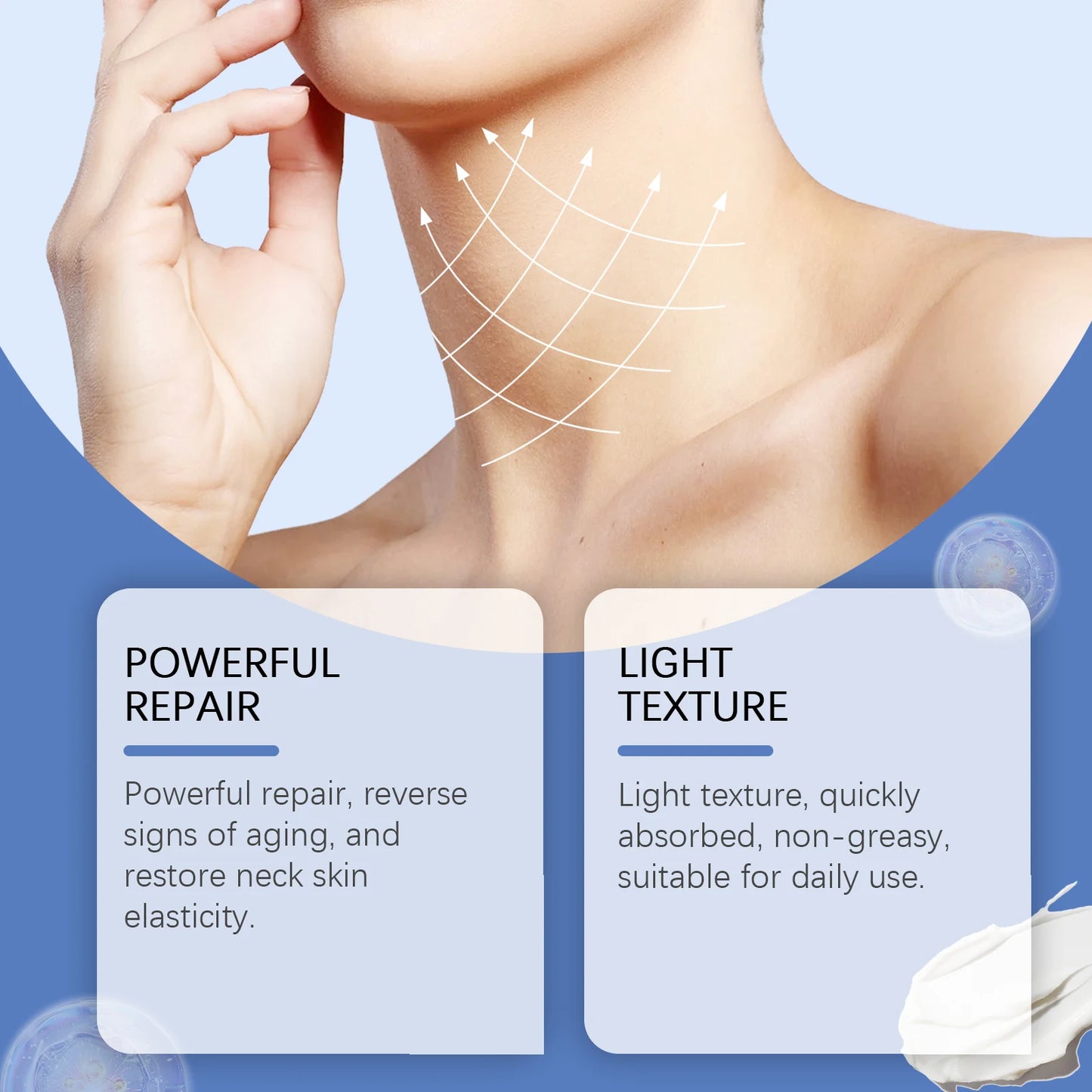 Collagen Neck Cream – Firming, Anti-Wrinkle & Brightening | 50g