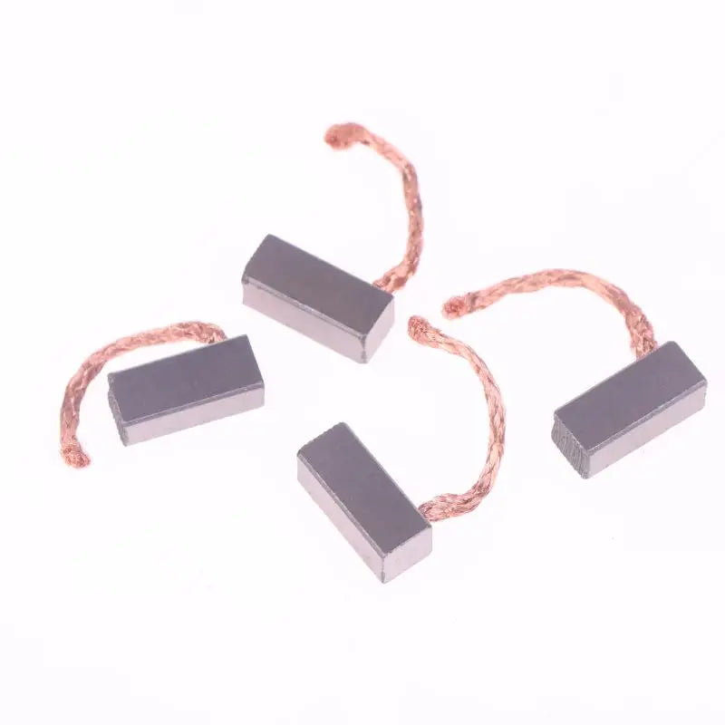 4Pcs 8*8*19mm Motor Carbon Brushes Set Electric Motor Replacement DC Motor Carbon Brush DIY Hardware Accessories Peaceful Pleasures Health and Wellness