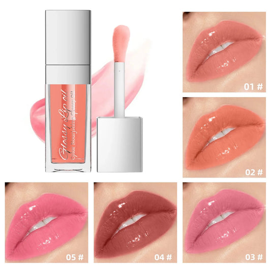 Hello Kiss Lip Glow Oil – Vitamin E, Shea Butter, Cherry Seed Lip Glow Oil Oasis Select