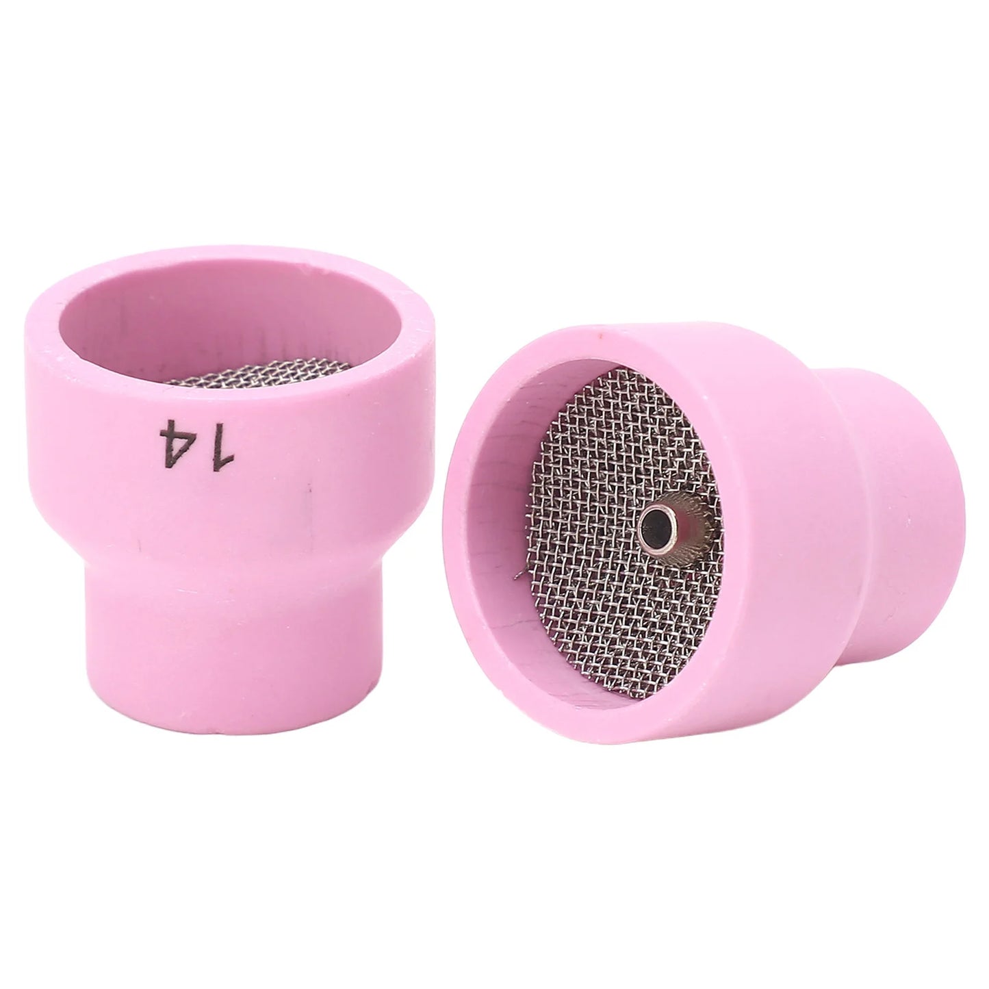 Ceramic Welding Cup Center Hole ID TIG Stainless Steel Filter WP 9 20