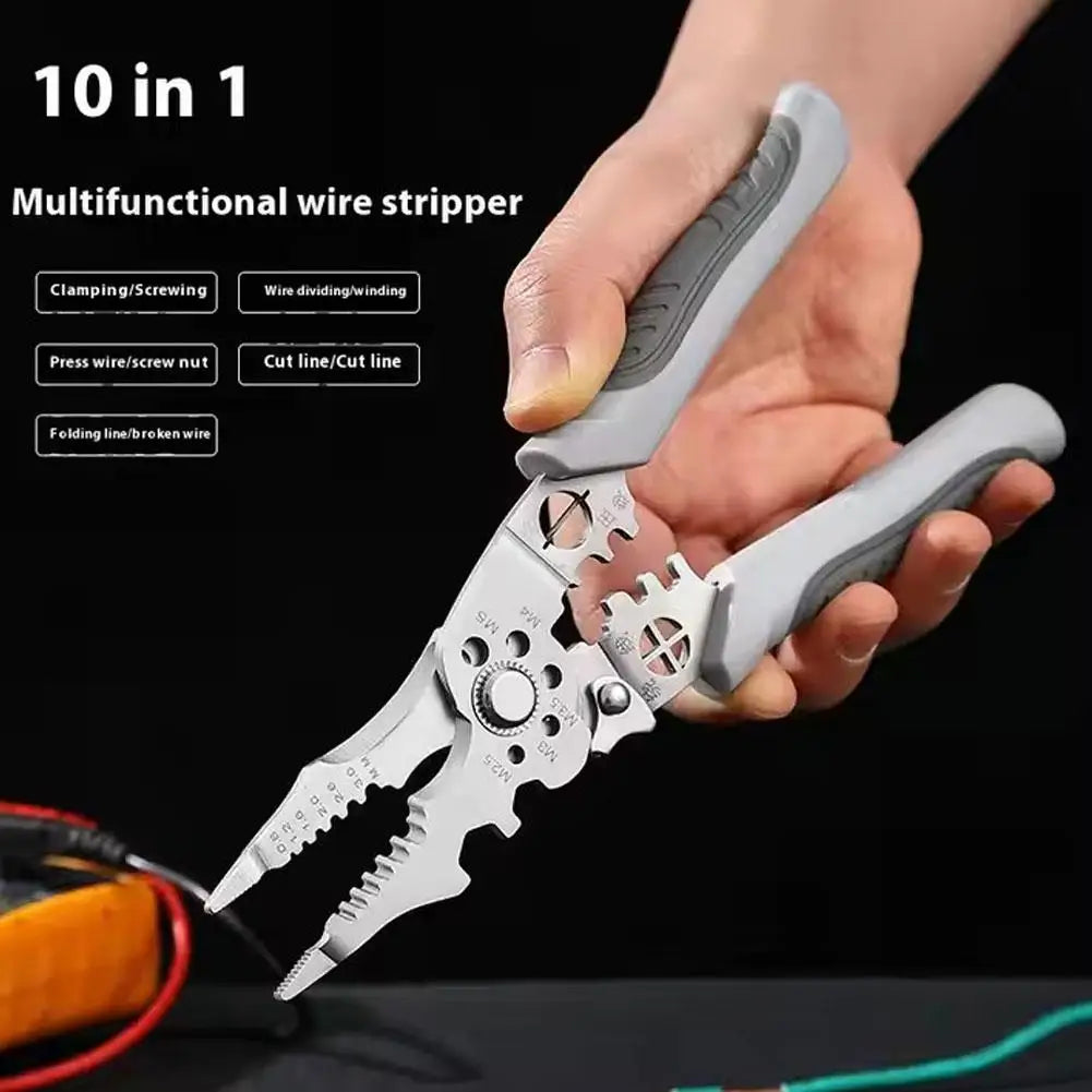 Multi Functional Electrician Pliers For Wire Splitting And Stripping Specialized For Electricians Peaceful Pleasures Health and Wellness