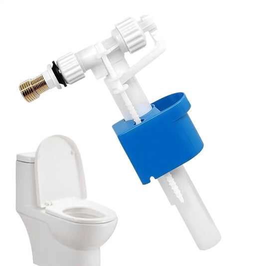 Toilet Tank Fill Valve with Float – Side-Entry Replacement Kit Toilet Fill Valve Oasis Select Default Title