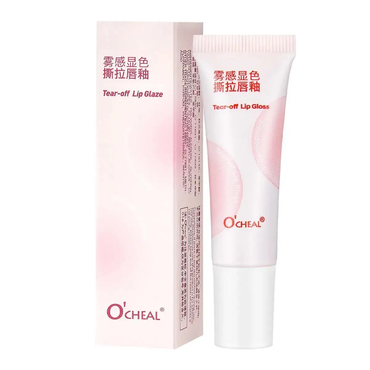OCHEAL Peel-Off Liquid Lip Gloss – Matte Velvet, Waterproof