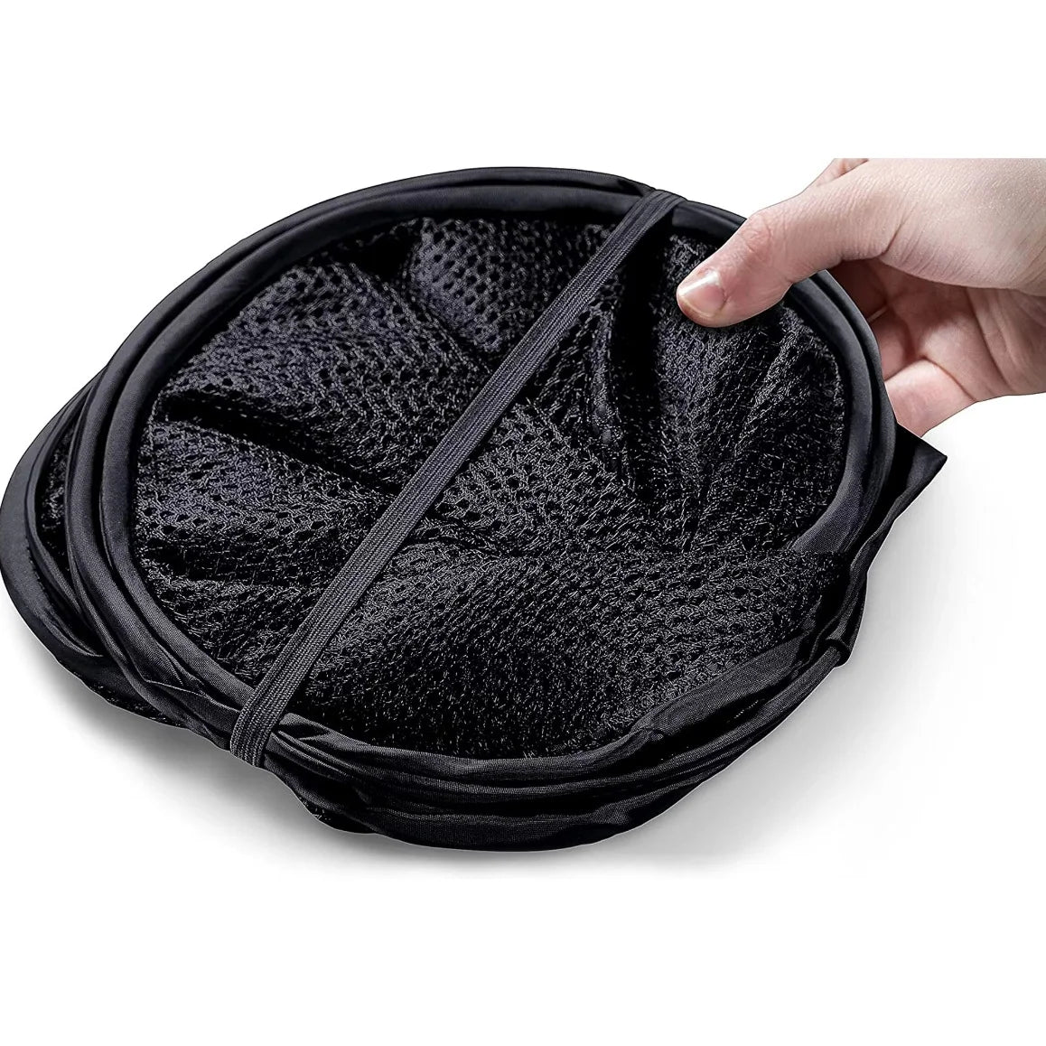 58 Large Capacity Storage Basket Mesh Pop-up Laundry Foldable Dirty