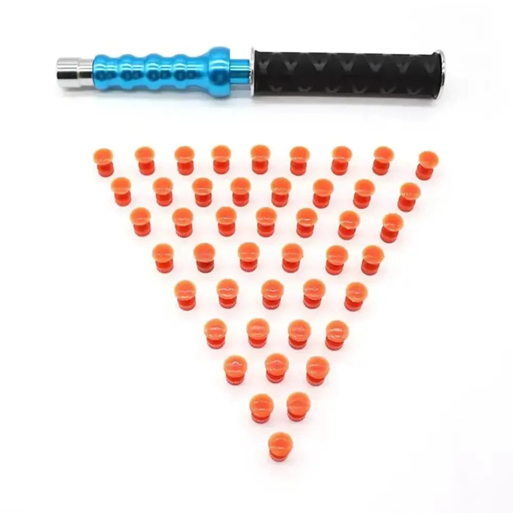 No Paint No Bodywork Dent Repair Kit PDR Hail Dent Puller Hammer Metal Tabs for Car Auto Body Peaceful Pleasures Health and Wellness