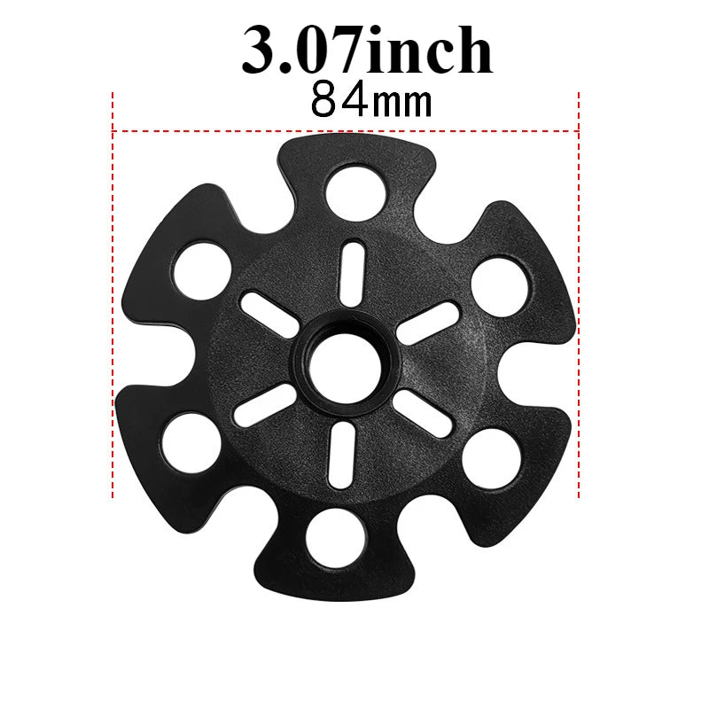 Hiking Pole Snow Basket Replacement | Rubber Trekking Tip Guard