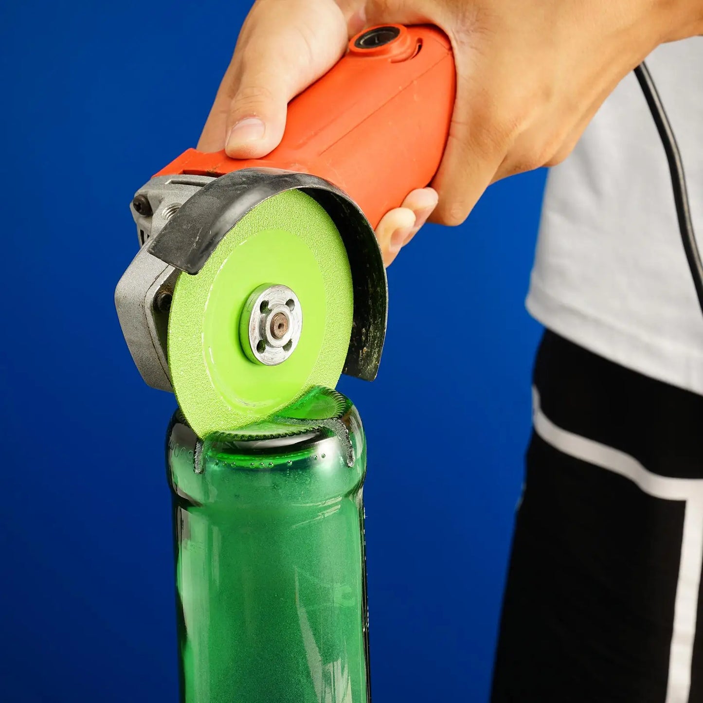 100mm Glass Cutting Disc Diamond Ultra-thin Saw Blade Diamond Jade Wine Bottle Ceramic Polish Angle Grinder Machine Peaceful Pleasures Health and Wellness