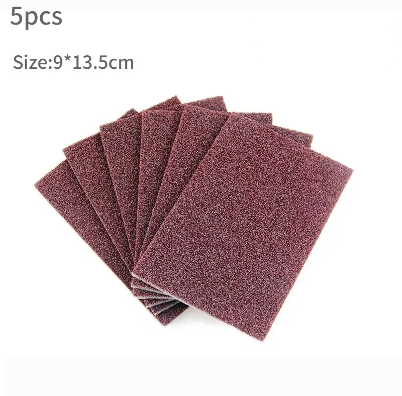 Nano Carborundum Kitchen Scouring Sponge Set | 5 or 10 Pcs