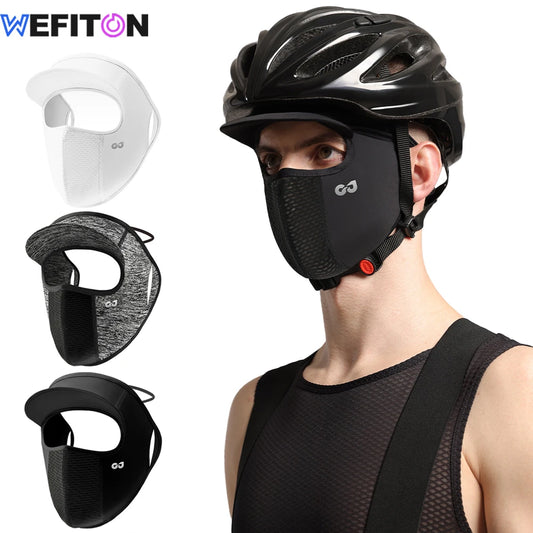 1PC UPF 50+ Full Face Sun Mask – Breathable UV Protection with Ponytail Hole, Lightweight & Cooling for Cycling, Hiking,Running Peaceful Pleasures Health and Wellness
