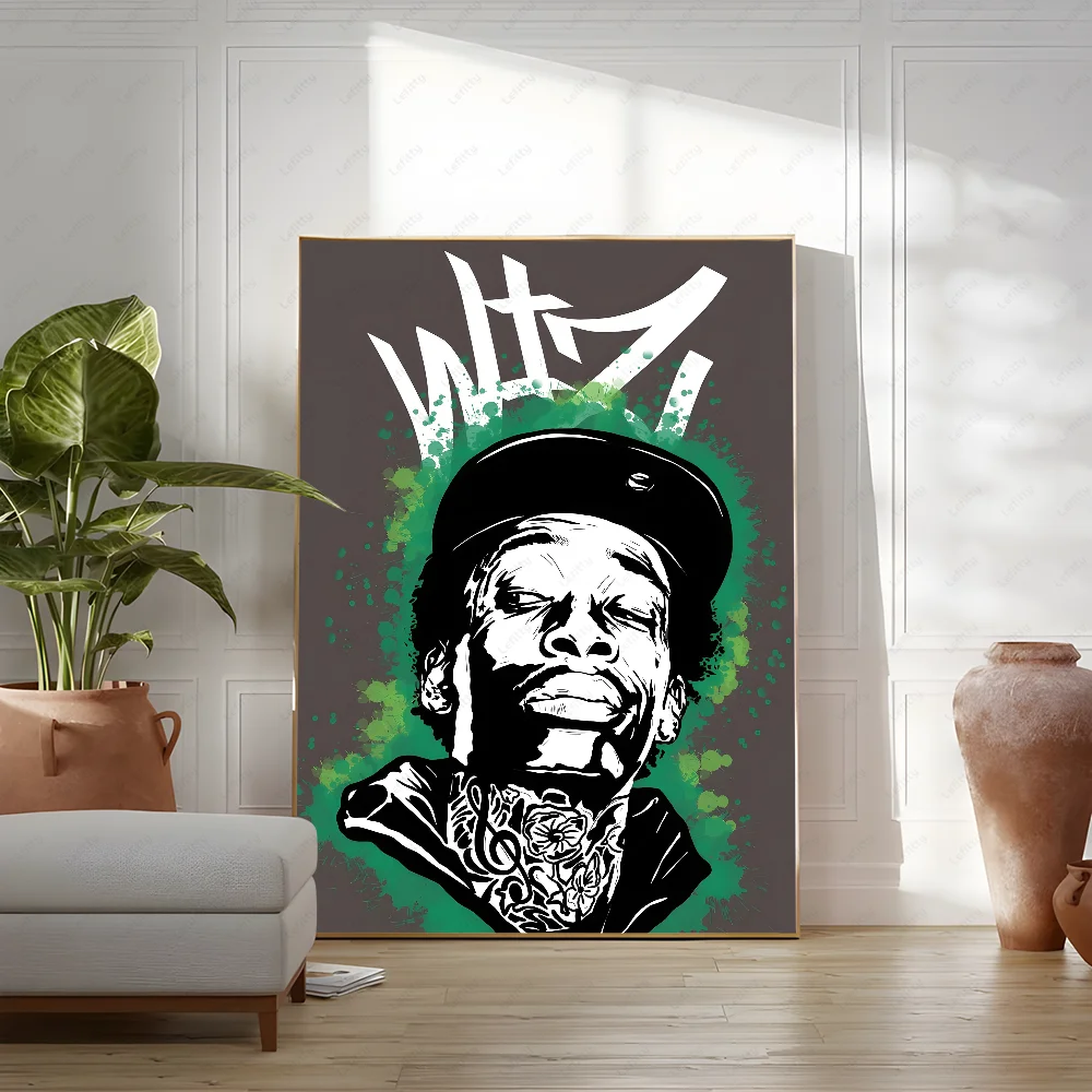 Art W-Wizs Khalifas Poster Wall Art Painting Study Nordic Home Decor Peaceful Pleasures Health and Wellness z7 40X50cmNoframe