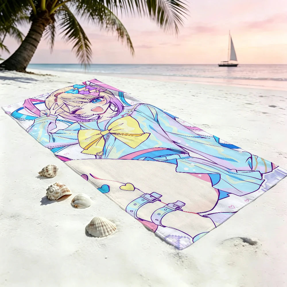 Quick-Dry Microfiber Beach Towel | Travel, Gym & Pool Quick-Dry Beach Towel Peaceful Pleasures Health and Wellness