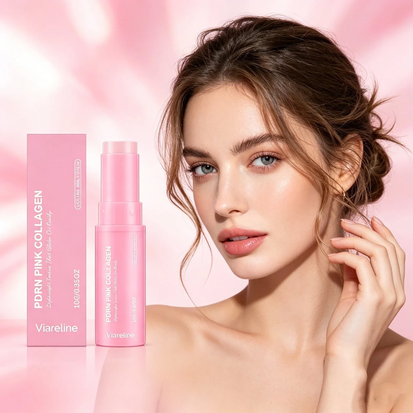 Viareline Collagen Face Cream Balm Stick – Plumping & Brightening