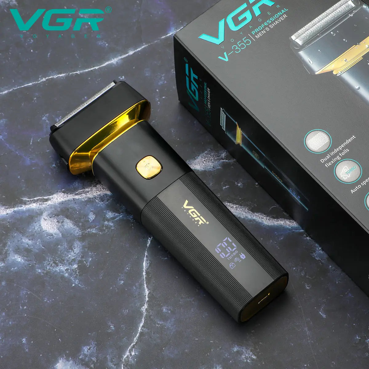VGR 355 Pro 3D floating wet dry electric shaver for men, rechargeable facial electric shaver, washable hair trimmer Peaceful Pleasures Health and Wellness