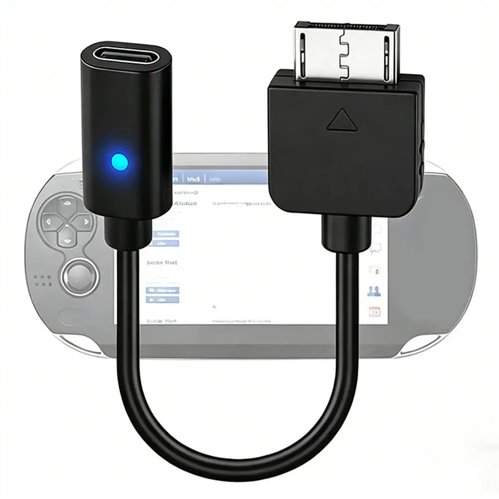 USB-C to PS Vita 1000 Charging Cable with LED Indicator